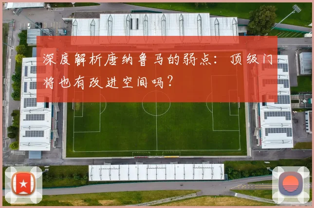 深度解析唐纳鲁马的弱点：顶级门将也有改进空间吗？